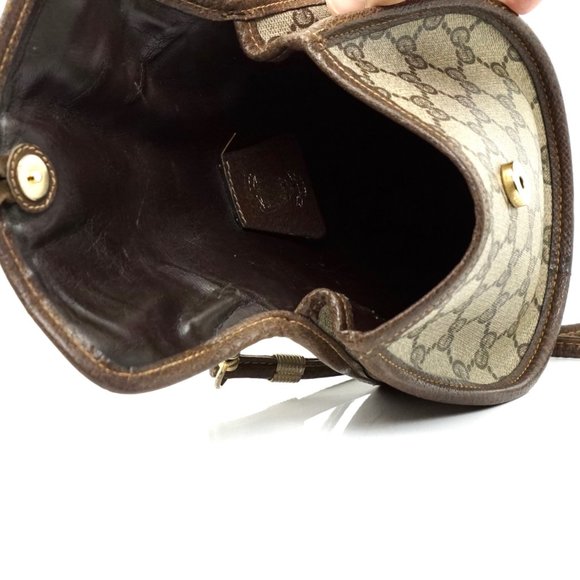 Auth Gucci Gg Crossbody Bag Vintage #3685V15 - Picture 11 of 15